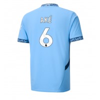 Camisa de time de futebol Manchester City Nathan Ake #6 Replicas 1º Equipamento 2024-25 Manga Curta